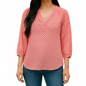 Old navy Womens Blouse Size XS Bohemian Boho Chic Festival Soft Girl Pastel